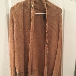 Fly away cardigan with sparkle and Gem detail